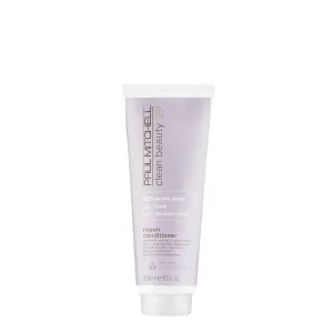 Paul Mitchell Clean Beauty Repair Conditioner, Strengthens, Balances Moisture, For Damaged, Brittle Hair