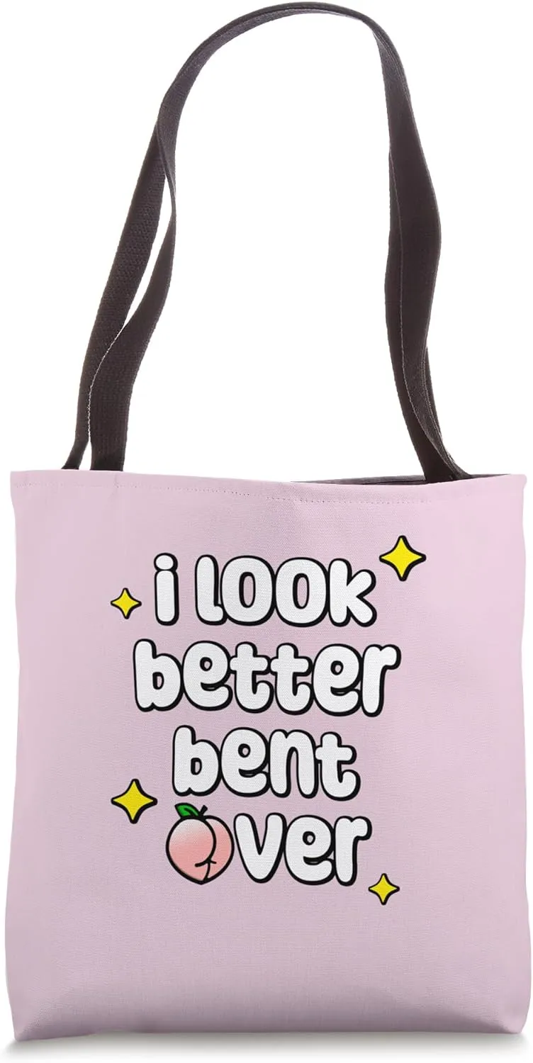 Peach Peachy Booty Flirty Sexy Tote Bag