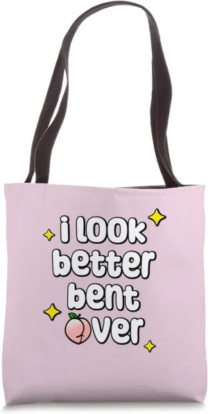 Peach Peachy Booty Flirty Sexy Tote Bag