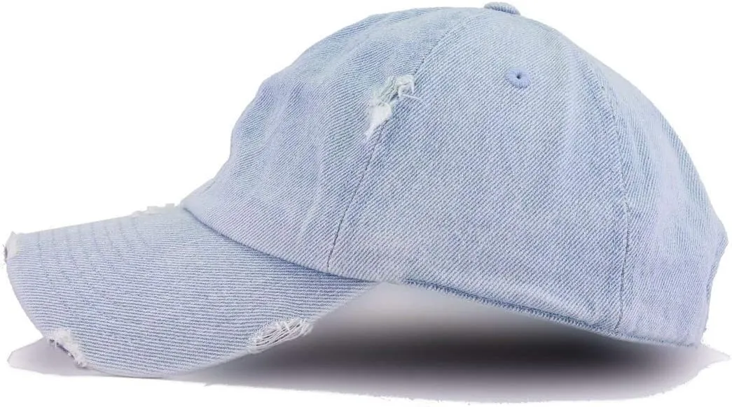 Peach Peachy Vintage Baseball Cap Embroidered Cotton Adjustable Distressed Dad Hat