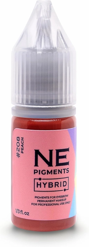 Peach #208 - by Elena Nechaeva - Lip Pigment - Permanent Makeup - Professional Tattoo Ink