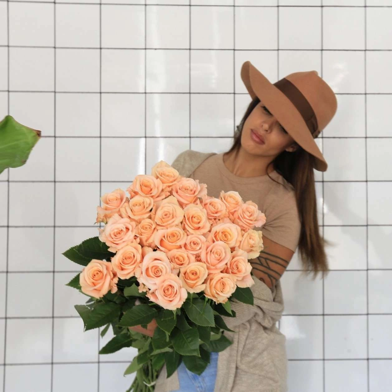 Peach Roses