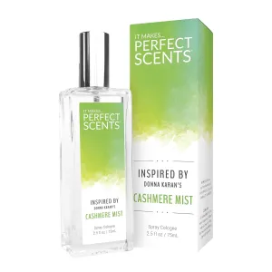 Perfect Scents Fragrances | Inspired by Donna Karan's Cashmere Mist | Women’s Eau de Toilette | Vegan, Paraben Free, Phthalate Free | Never Tested on Animals | 2.5 Fluid Ounces