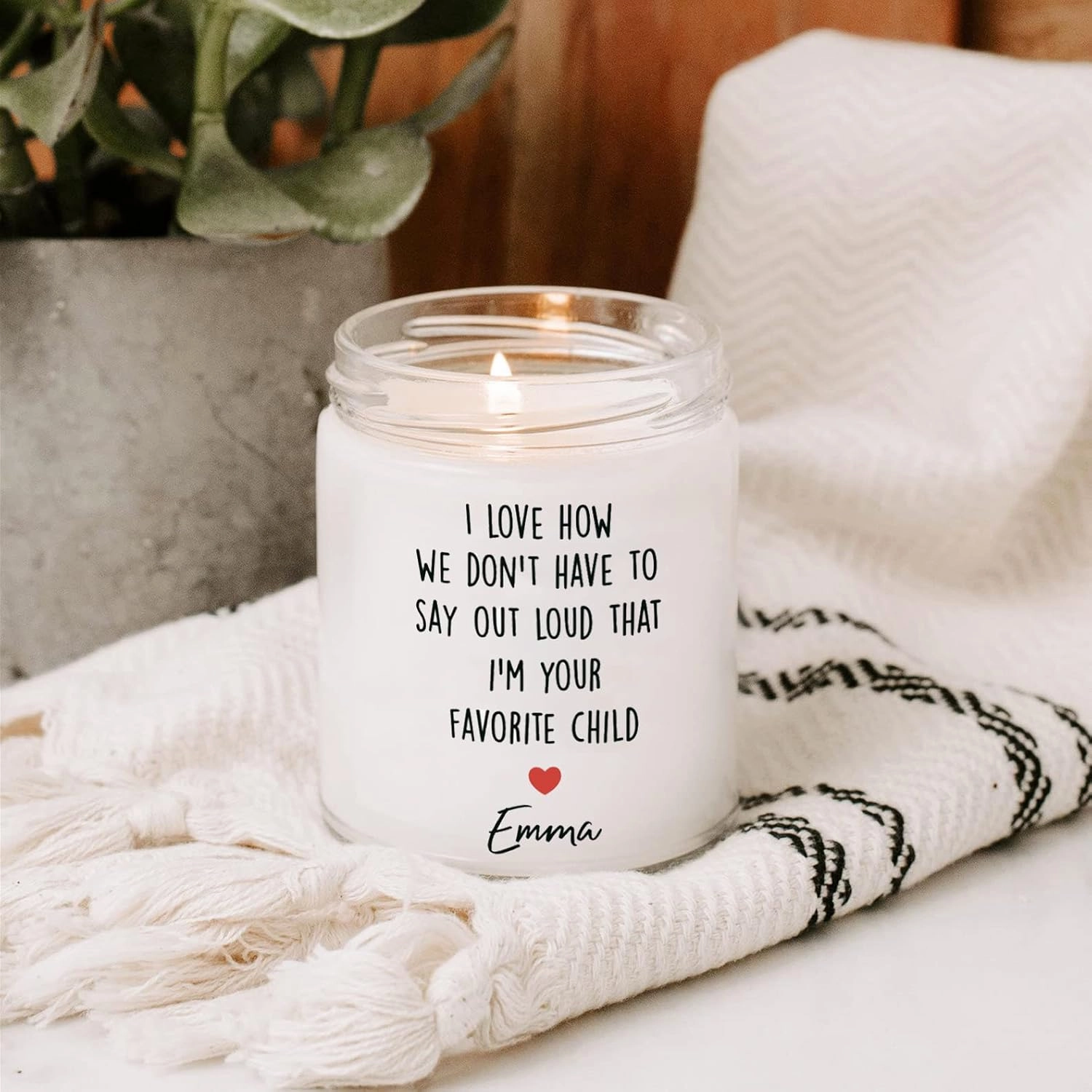 Personalized Gifts for Dad from Favorite Child, Funny Dad Candle, Favorite Child Candle, Funny Gifts for Fathers Day, Gift for Father Stepdad