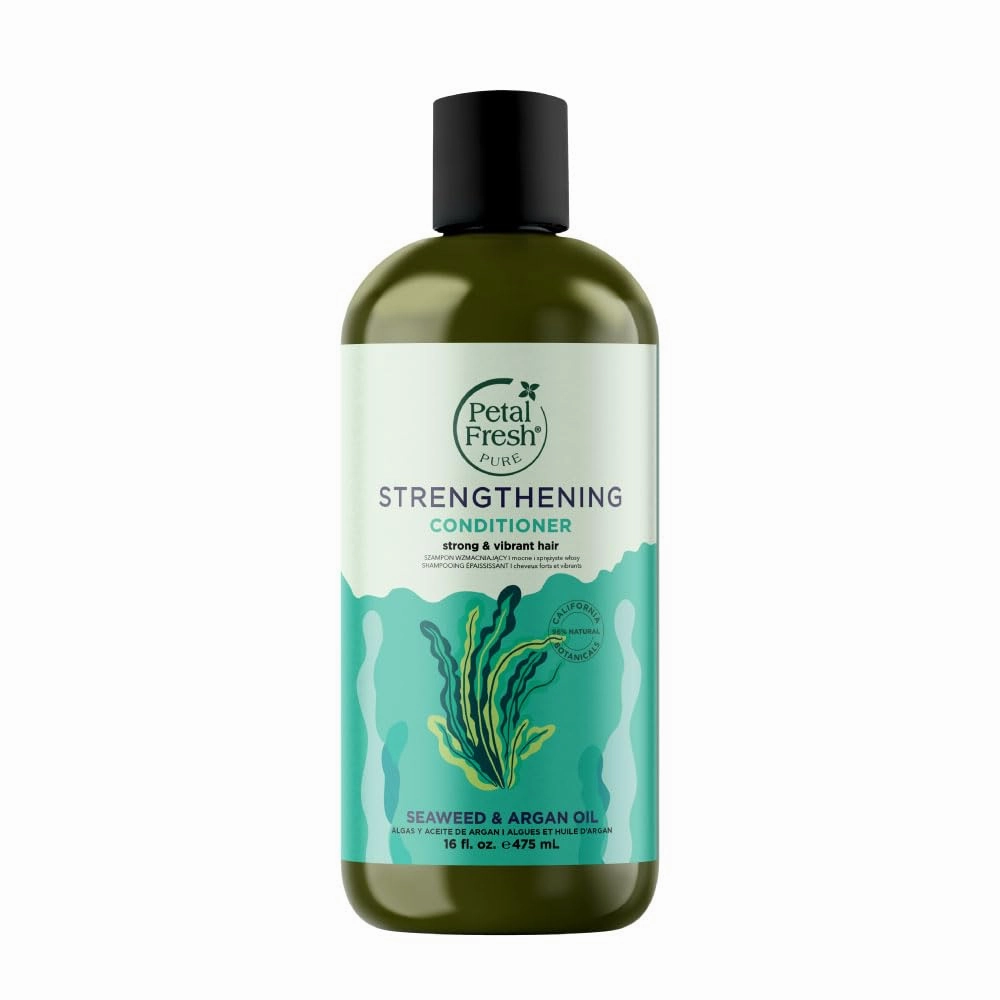 Petal Fresh Pure Strengthening Seaweed & Argan Oil Conditioner, 16 Ounce