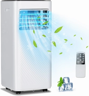 PETSITE 8000 BTU Portable Air Conditioner, 3 in 1 AC Cooling Unit with Remote Control, Dehumidifier, Sleep Mode, Window Kit, Personal AC Unit for Bedroom