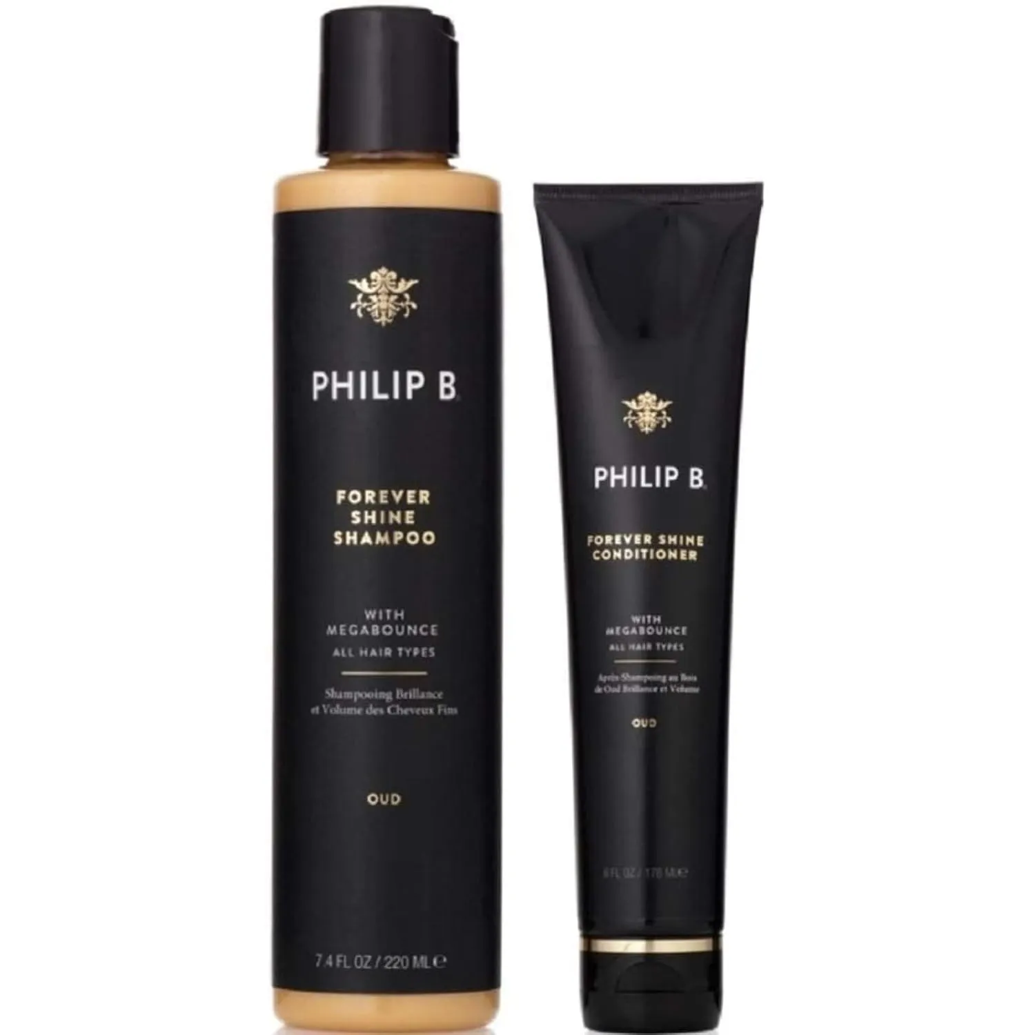 PHILIP B. Shine Duo - 7.4 Fl Oz Shampoo and 6 Fl Oz Conditioner