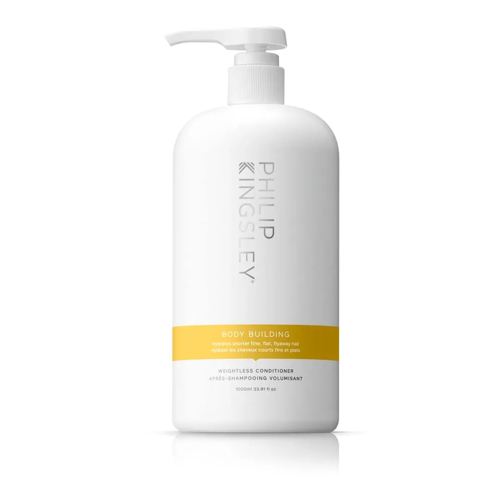 PHILIP KINGSLEY Body Building Volumizing Conditioner for Fine Hair, Women and Men, Anti-Frizz Volumizer, Thickening Volume Hair Products, 33.8 oz