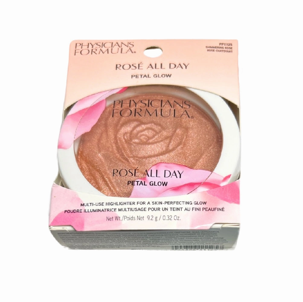 Physicians Formula Rose All Day Petal Glow Multi-Use Highlighter, Shimmering Rose PF11125