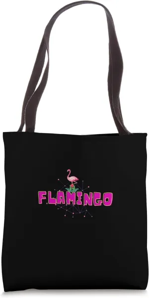 Pink Flamingo Tote Bag