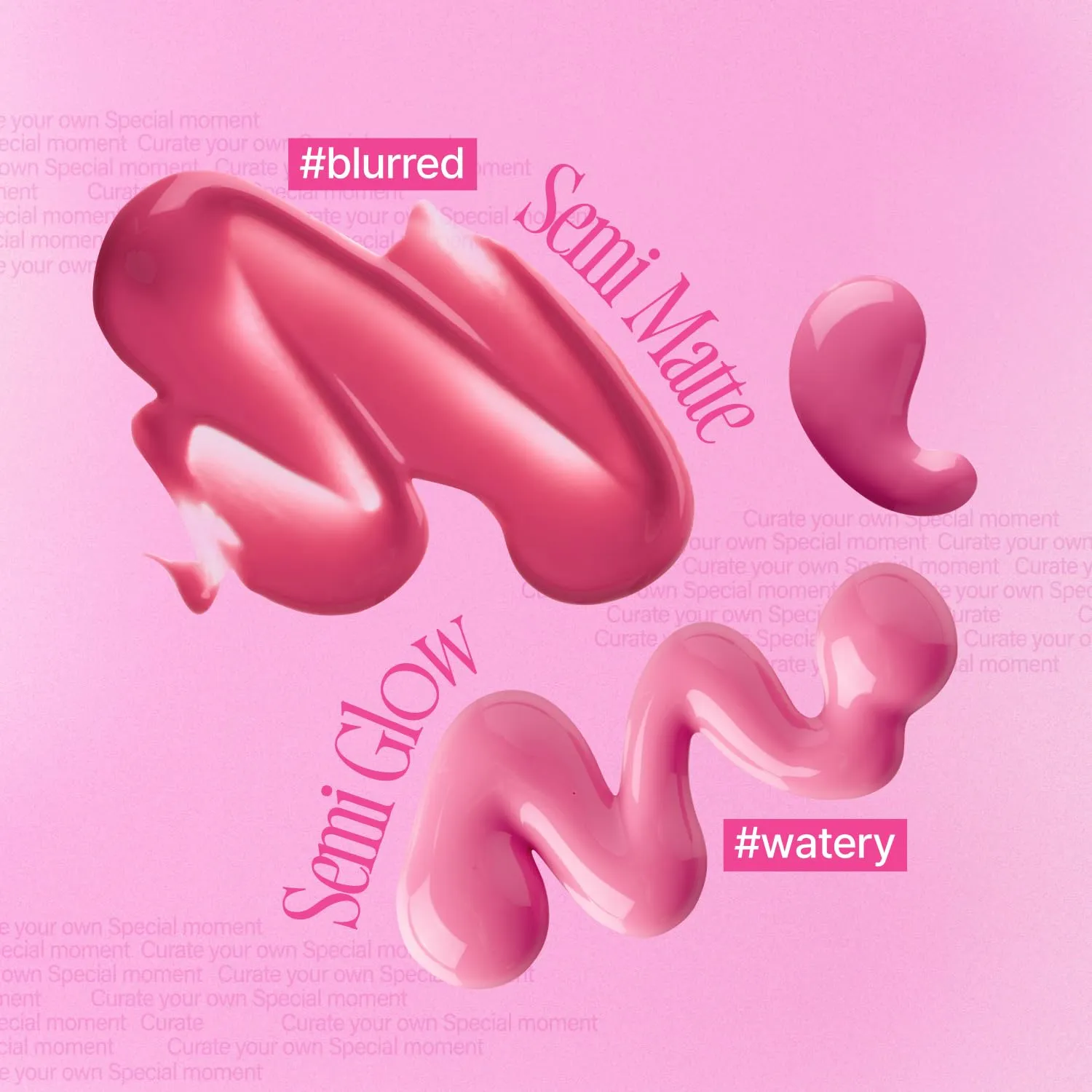 Pink Obsession Stay-Fit Lip Tint | M09 Peach Pink | Weightless & Layerable Tint for Smudge-proof, Long-lasting Wear | Soft Blur Finish or Vibrant Flush | 3.8g