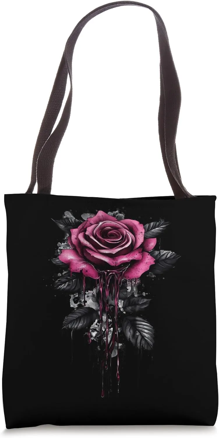 Pink Rose Flower Botanist Garden Flower Rose Tote Bag