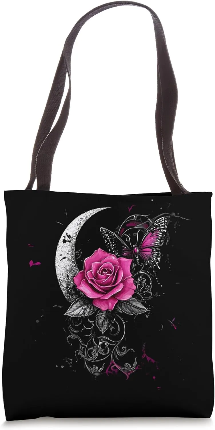 Pink Rose Flower Botanist Garden Flower Rose Tote Bag