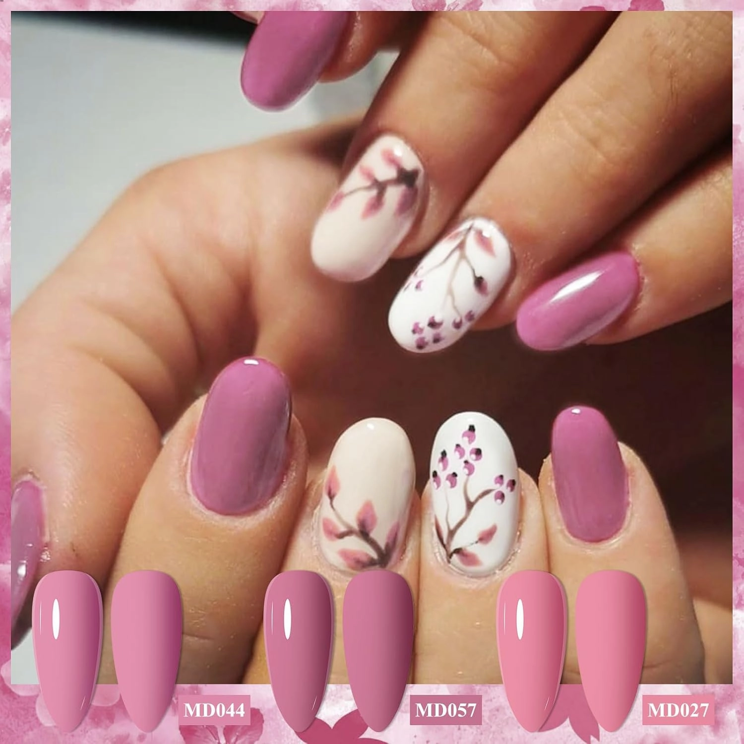 Pink Nude Gel Nail Polish Set, 20 Colors Neutral Nude Pink Skin Tone Gel Polish Nail Art Design Salon Home Gifts for Mom
