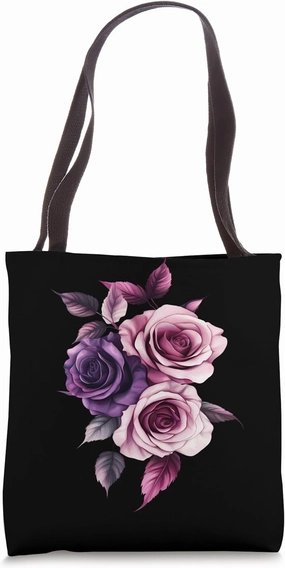 Pink Rose Flower Botanist Garden Flower Rose Tote Bag