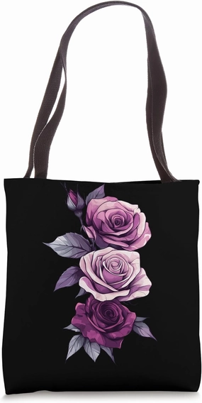 Pink Rose Flower Botanist Garden Gardening Flower Rose Tote Bag