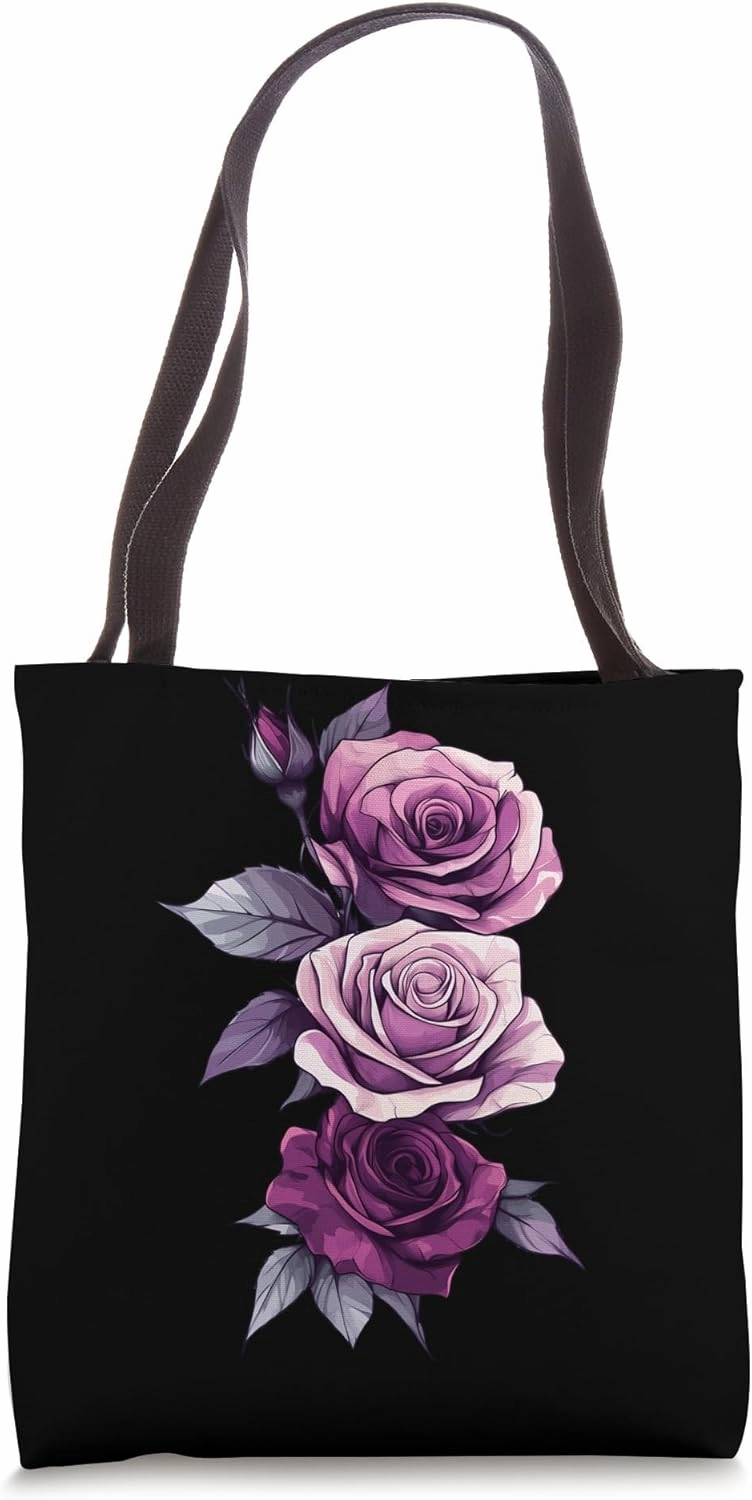 Pink Rose Flower Botanist Garden Gardening Flower Rose Tote Bag