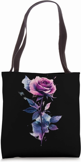 Pink Rose Flower Botanist Garden Gardening Flower Rose Tote Bag