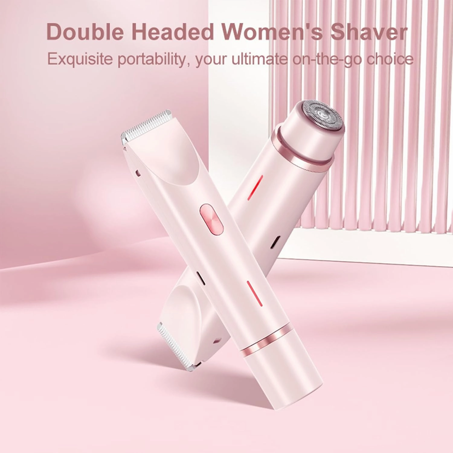 Pink Sugar Ultimate 2-in-1 Body Shaver, PinkSugar Bikini Trimmer, Ipx7 Waterproof Wet & Dry, Detachable Head Portable Smooth, Cordless Freedom (Purple)