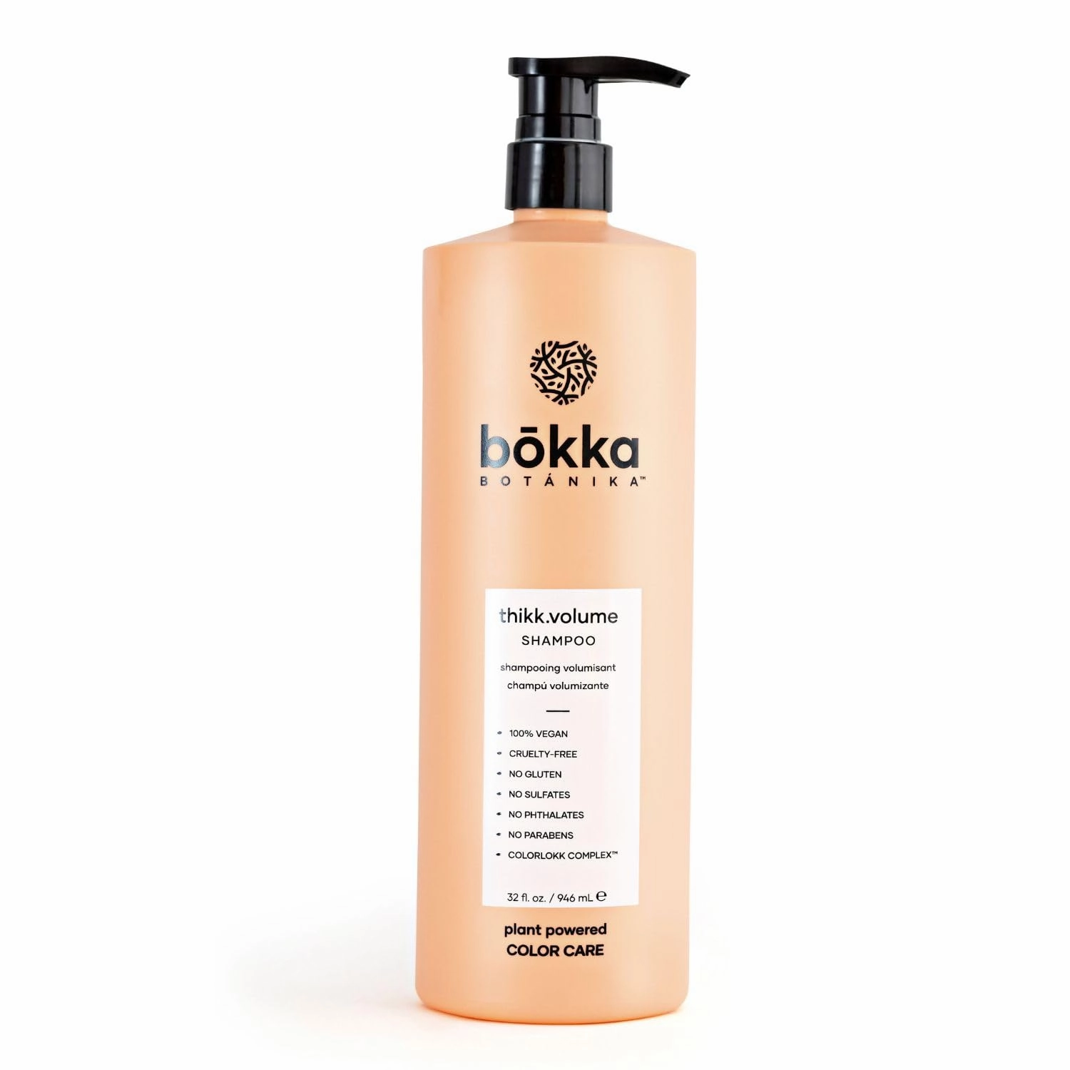 Plant Powered Color Care Thikk.Volume Shampoo 32oz/946ml