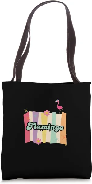 Playful Flamingo Tote Bag