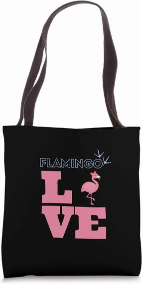 Popular Flamingo Love Tote Bag
