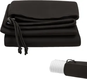 Portable Air Conditioner Hose Insulation Sleeve,Portable AC Hose Cover Window Vent Kit,Air Conditioner Hose Cover Wrap for Heat Reduction,Neoprene Material with Adjustable Pull Cord at Both Ends