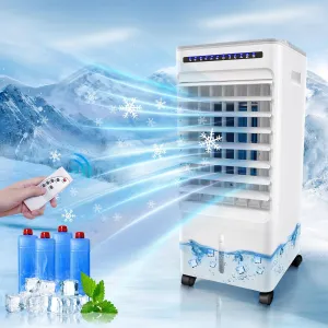Portable Air Conditioners, Ductless Ventless Stand Up Air Conditioner for Room, 4-in-1 Indoor Air Conditioner for Bedroom No Windows Needed, Evaporative Swamp Cooler AC No Window No Exhaust