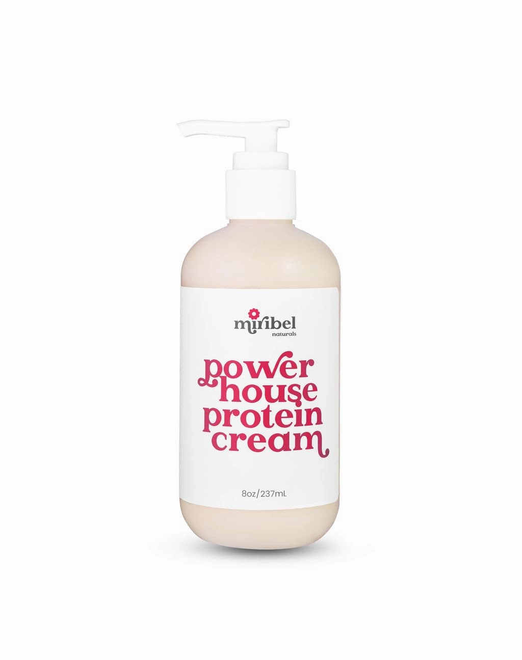 Powerhouse Protein Cream for Hair, 8 fluid ounces - Repair, Strengthen, and Protect Damaged, Fine, Wavy, or Curly Hair - Vegan, Sulfate-Free, Paraben-Free Leave-In Conditioner and Protein Mask
