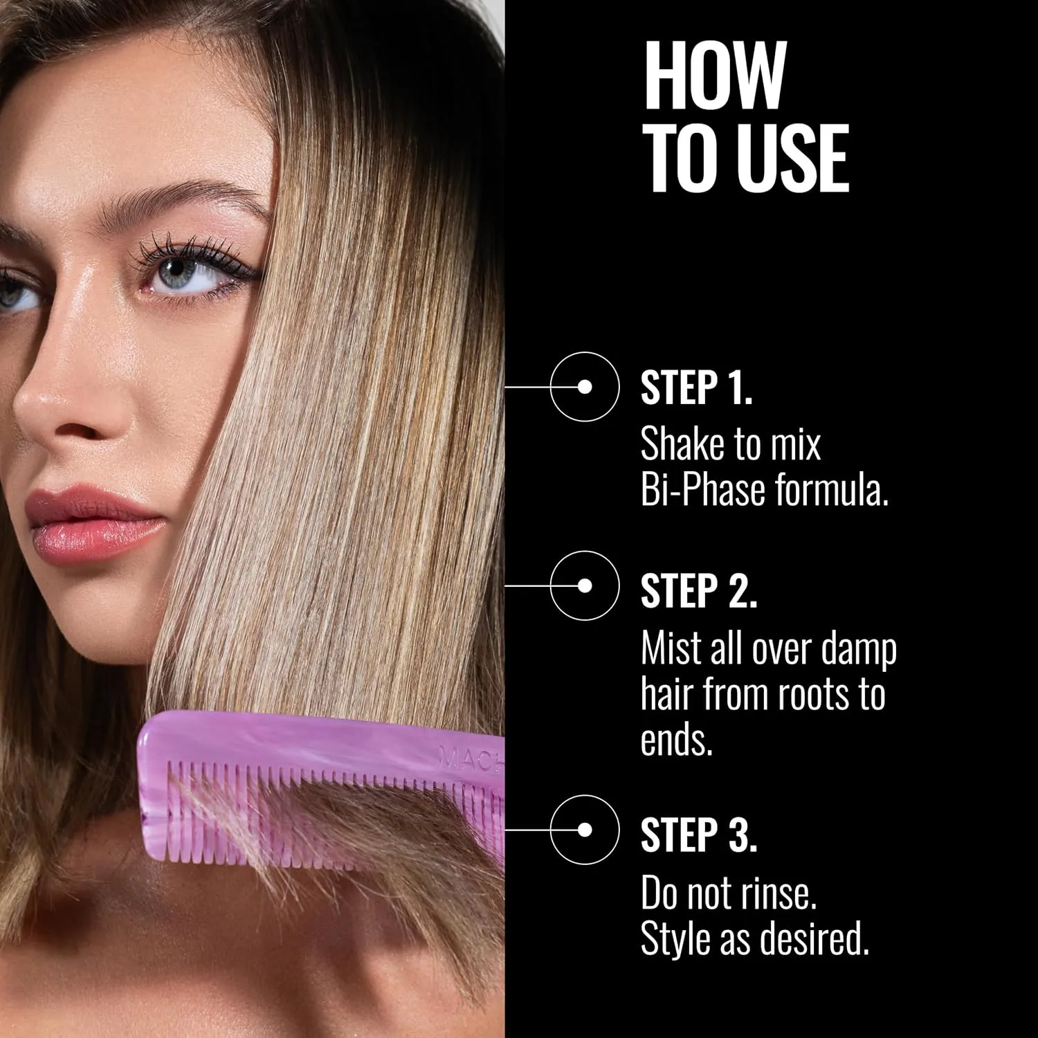 Pravana The Perfect Blonde Seal & Protect Leave-In Conditioner Spray Treatment Detangler | Neutralizes Brassy, Yellow Tones | For Color Treated Hair | Chromasilk Enhances Shine & Protection | Vegan