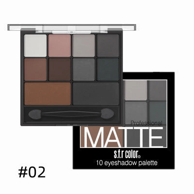 Pumpkin Spice Eyeshadow Palette - 10 Color Smoky Nude Makeup Kit | Trendy Shop