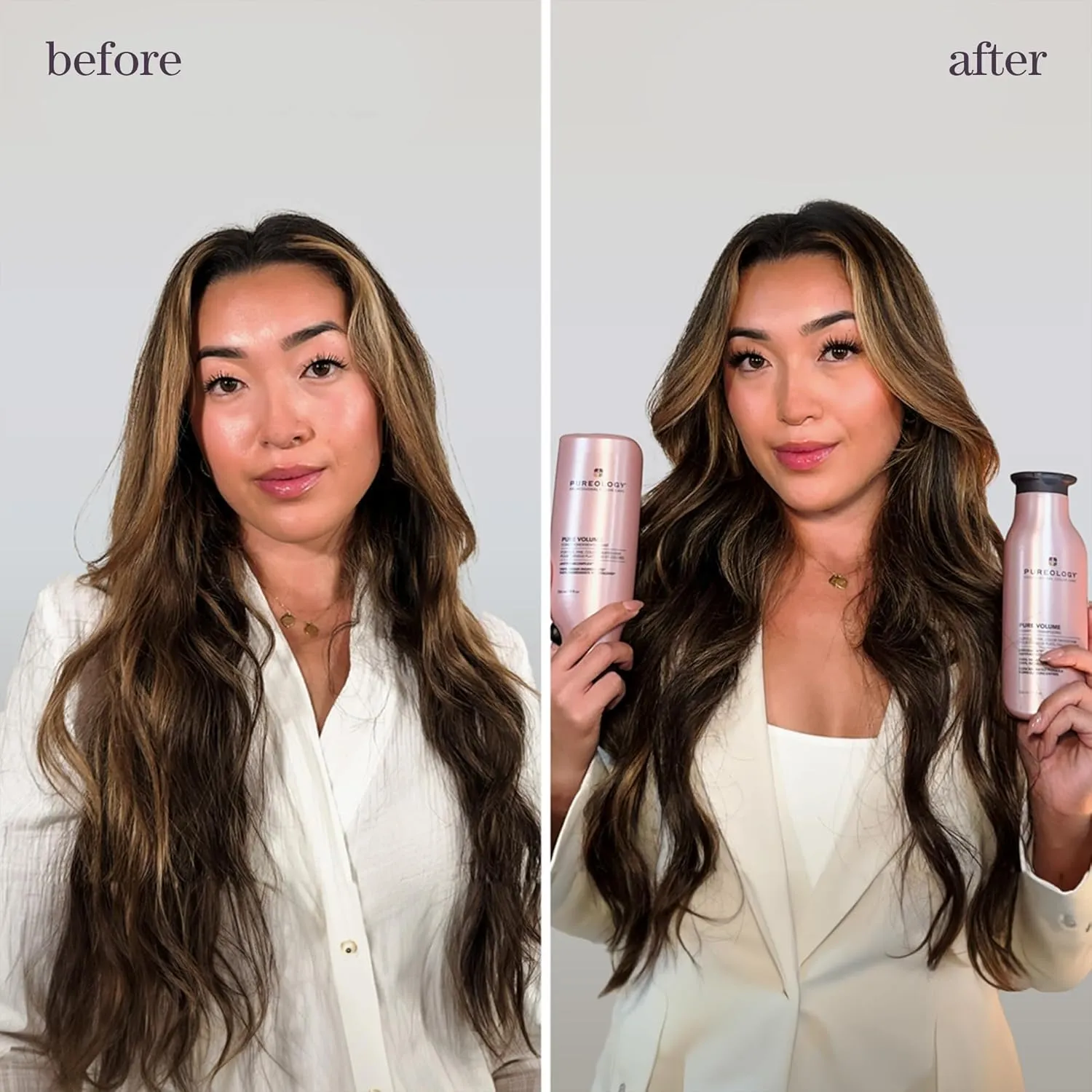 Pureology Pure Volume Conditioner For Flat, Fine and Color-Treated Hair - Restores Volume & Movement, Sulfate-Free & Vegan