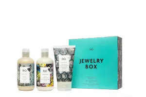 R Co JEWELRY BOX Kit – Color-Protecting Hair Set | Includes GEMSTONE Color Shampoo (8.5 oz), Conditioner (8.5 oz) & Ultra Shine Glossing Treatment (5 oz) | Vegan, Sulfate-Free | Limited Edition