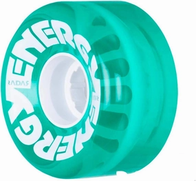 Radar Wheels - Energy 62 - Roller Skate Wheels - 4 Pack of 78A 32mm x 62mm Quad Skate Wheels