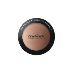 Radiant Professional Air Touch Finishing Powder - Makeup Setting Powder for Face - Give Skin a Sheer Natural Glow - Pressed Powder Compact - Talc Free - Oil Free - Perfume Free - Skin Tone (02)