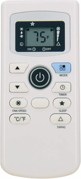 RCECAOSHAN Replacement for Emerson Quiet Kool Air Conditioner Remote Control EAPC8RD1 EAPC10RD1 EAPC12RD1 EAPC14RD1 EAPE14RD1