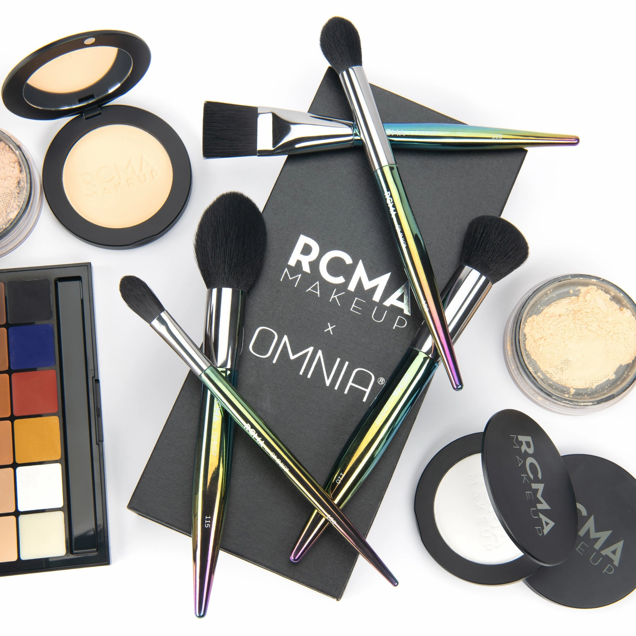 RCMA RCMA  x OMNIA Professional Complexion 5pc Brush Set