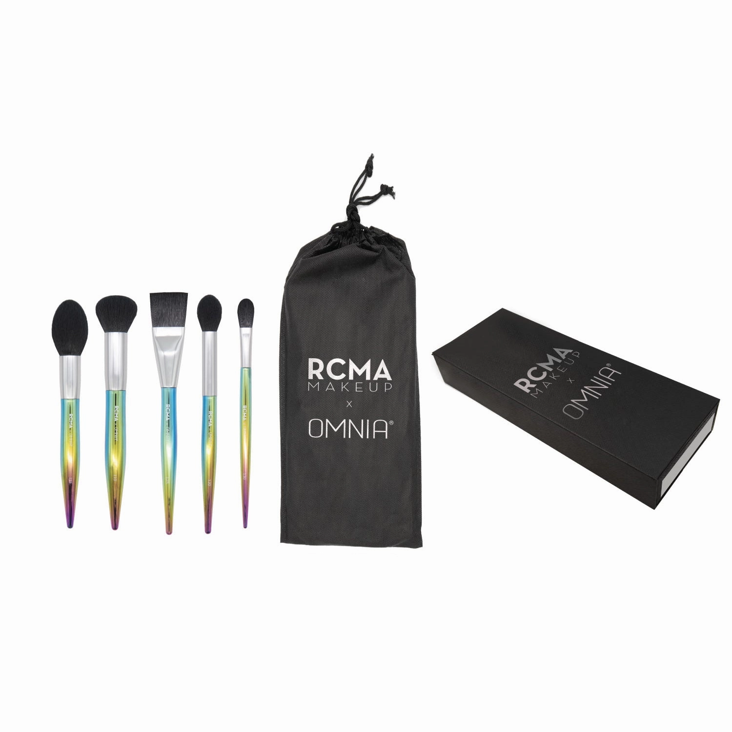 RCMA RCMA  x OMNIA Professional Complexion 5pc Brush Set