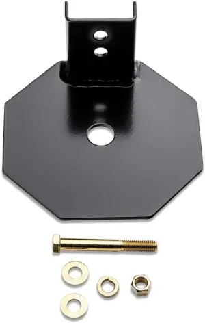 RealTruck Backrack Light Bracket 6.5" Base | Black, No Drill | 81004 | Universal w/Backrack Frame's