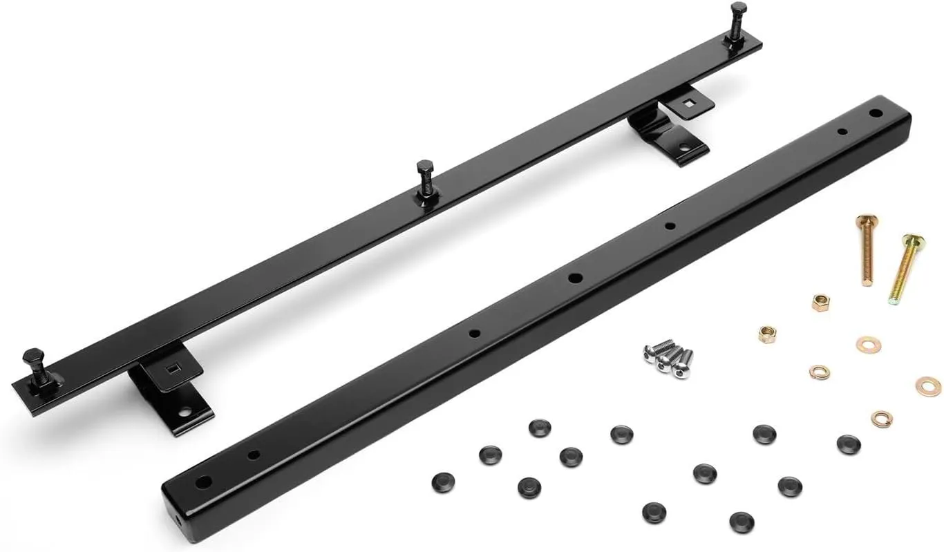 RealTruck Backrack Off-Road Light Bracket | Black, No Drill | 42005 | Universal w/Backrack Frame's