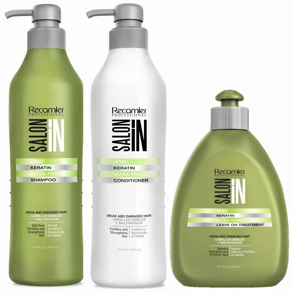 Recamier Professional Salon In  Pro Keratin Ultra Force Hair Kit - 40397-3 pack