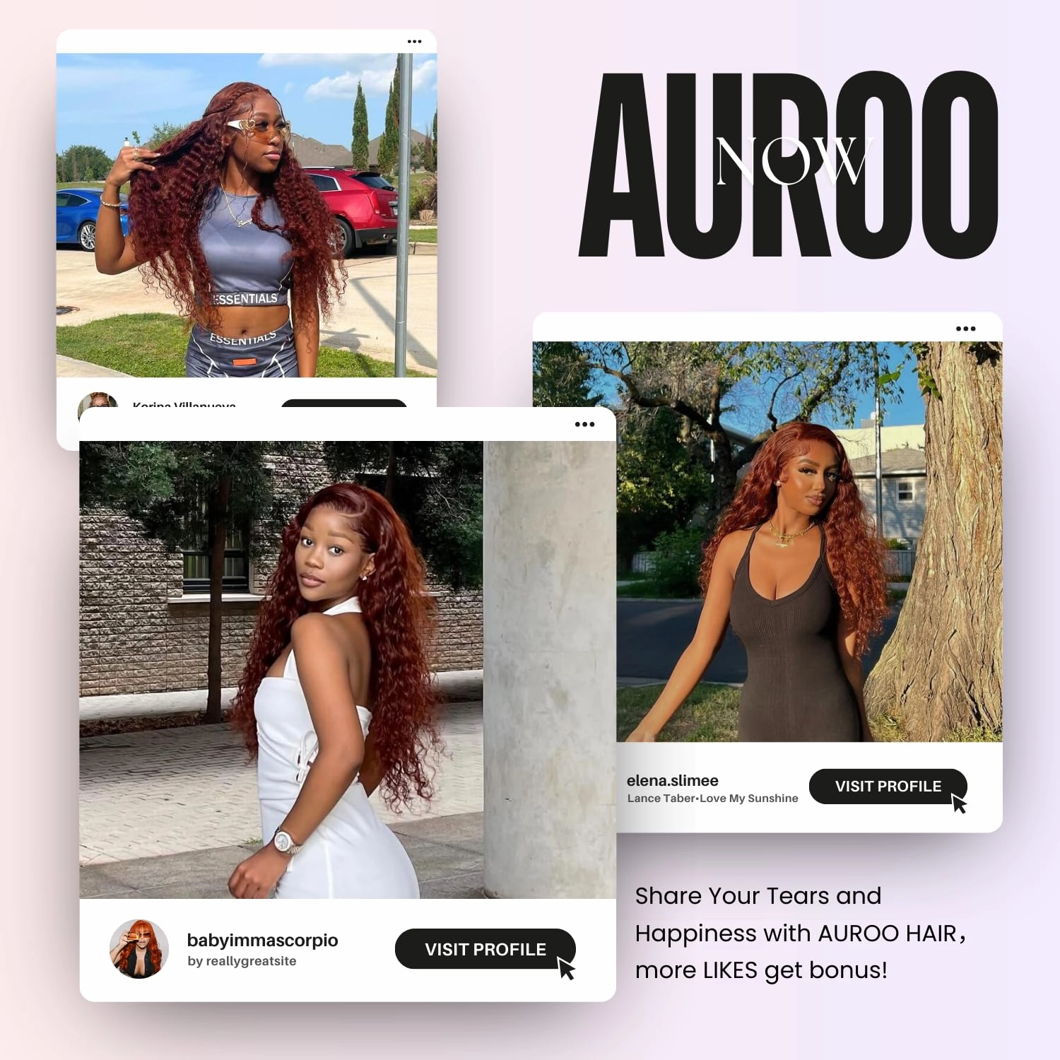 Reddish Brown Curly Human Hair, Thick Track Auburn Copper Red Colored Deep Wave Single Bundles Human Hair 10A Weave Curly Bundles 100% Virgin Remy Sew in 10 inch