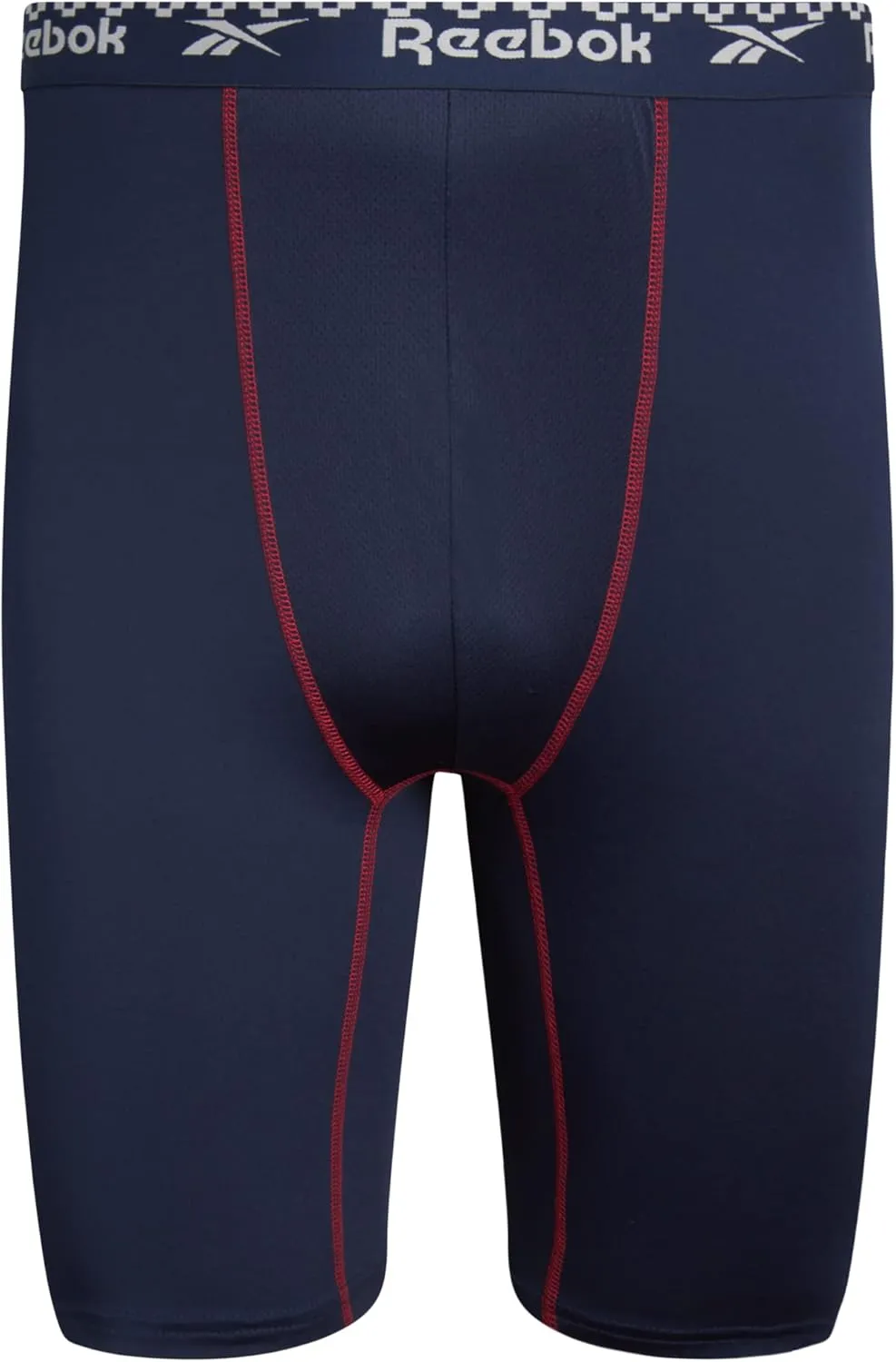 Reebok Men's Boxer Briefs - 6 Pack Long Leg Breathable Performance Big and Tall Underwear Pack Boxers for Men (Sizes: 2X-4XL)