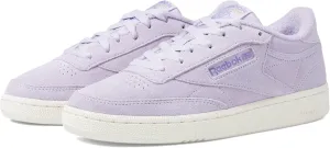 Reebok Men's Club C 85 Vintage Sneaker, Puroas/Cozy Purple/Chalk, 6