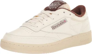 Reebok Unisex Club C 85 Vintage Sneaker, Chalk/Alabaster/Brush Brown, 12 US Men