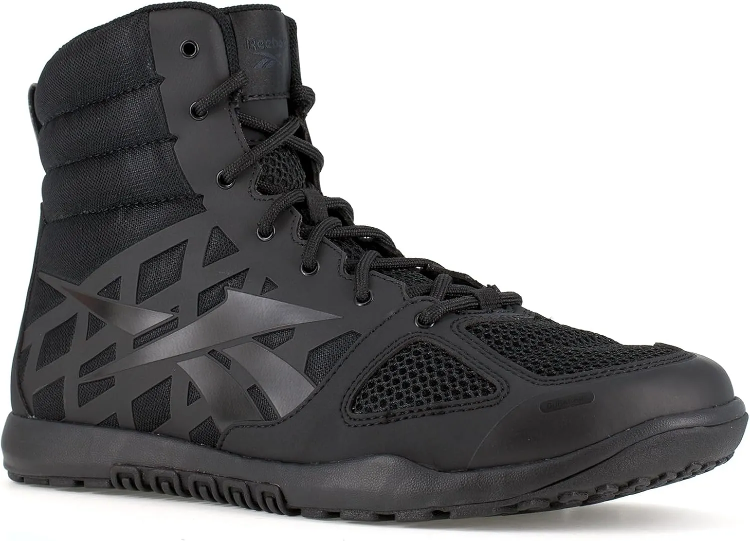 Reebok Work Unisex RB7120 Nano 6" Tactical Soft Toe Boot Black Hiking Shoe, 10 US Men