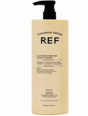 Ref. Ultimate Repair Conditioner 1000ml Conditioner with natural extracts specially selected to protect, strengthen and rebuild dry, damaged hair.