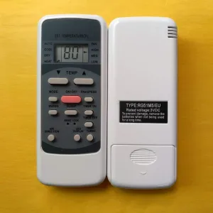 Replacement for Maxi-air Super Air SuperAir MrCool Mr Cool Crystal Air Conditioner Remote Control Model Number: RG51M5/EU RG51M5/(C) EU RG51M1/EU1