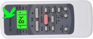 Replacement Remote Control for Arctic King AC Air Conditioner Remote Control AKPH10CR81 WPPH08CR8N WWK12CR91N WWK05CR71N WWK06CR71N WWK08CR71N WWK12CR71N WWK15CR71N WWK18CR72N WWK25CR72N WWK15CR61N