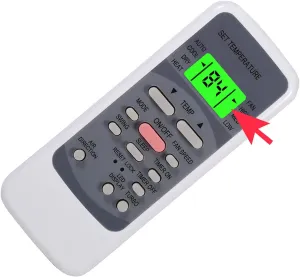 Replacement Remote Control for Arctic King WWK18CR62N WWK10CR61N Air Conditioner